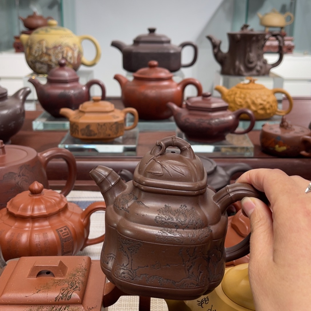 紫砂茶壶丁*四把一起