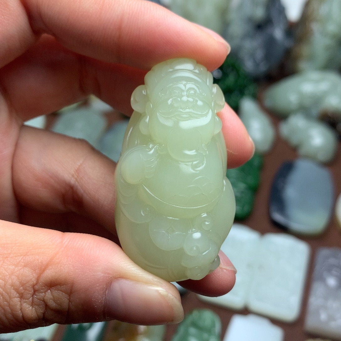 和田玉挂件未镶嵌