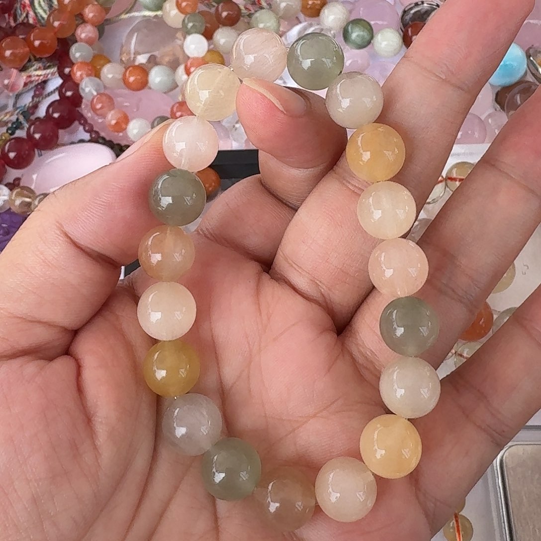 水晶珠宝半成品未镶嵌邢*