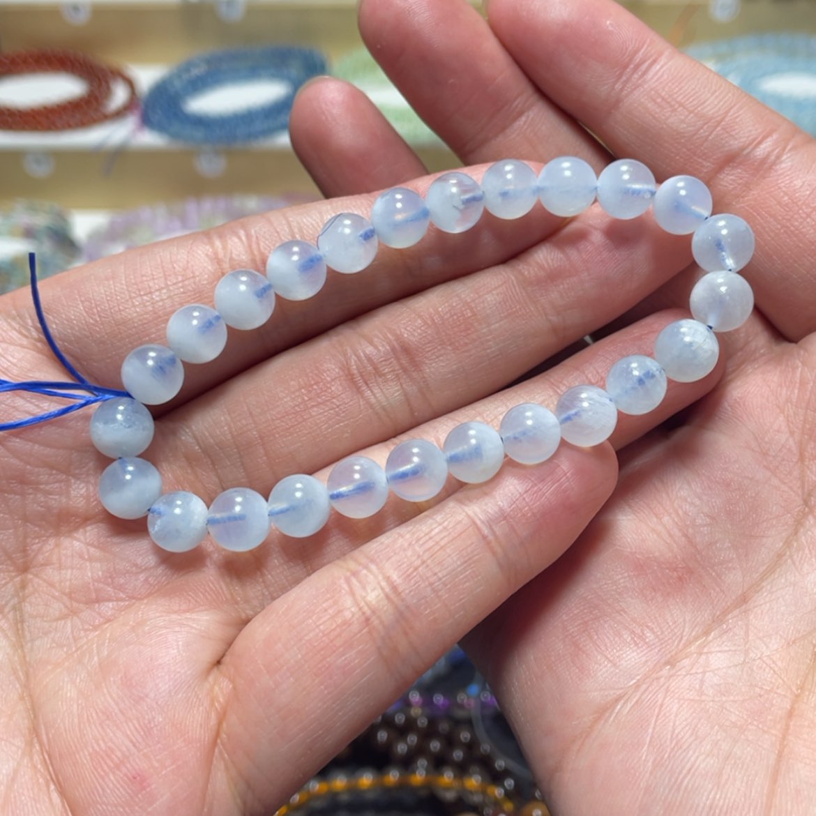 【闪购商品】水晶手链银S800镀金镶嵌