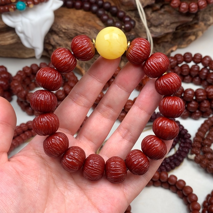 猴头核桃吊坠土豪➕蜡