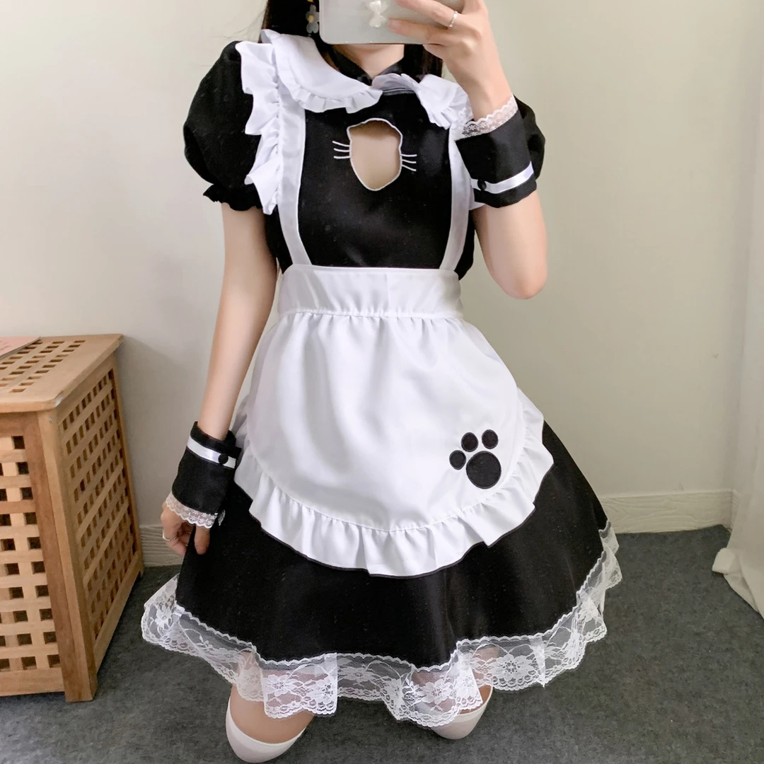 lolita可爱女佣软妹cos二次元少女洛丽塔cosplay1服装2025新款