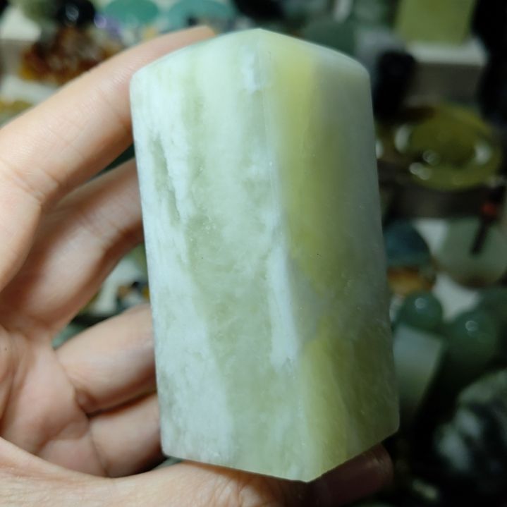 岫玉未镶嵌印章款式