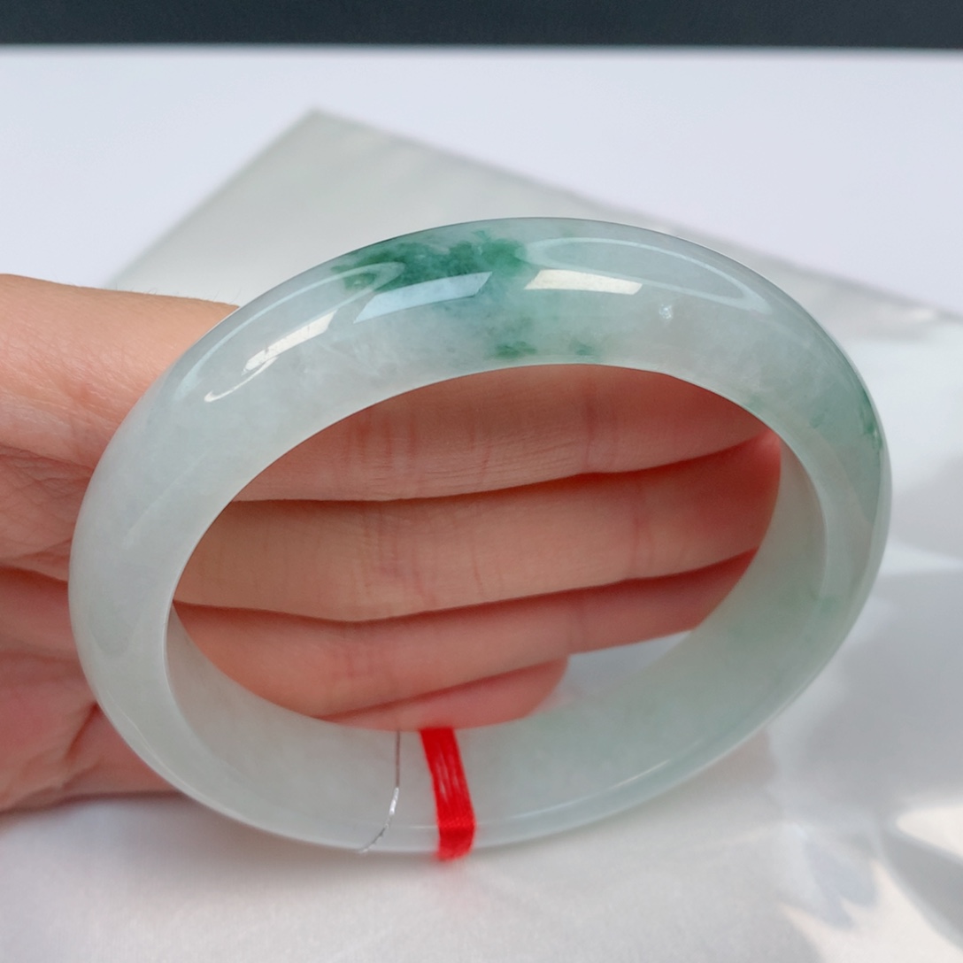 翡翠手镯未镶嵌59.3正圈