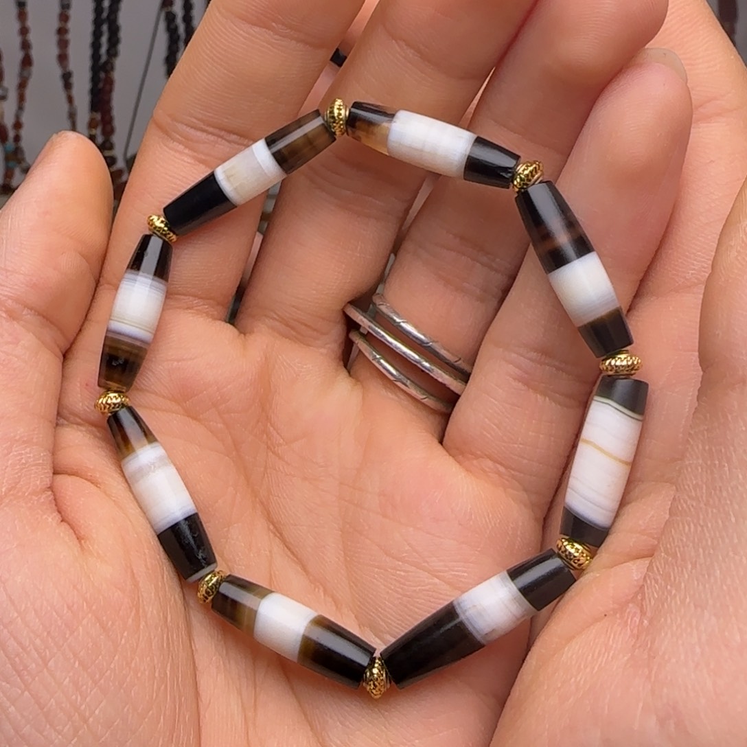 玛瑙/玉髓手链未镶嵌