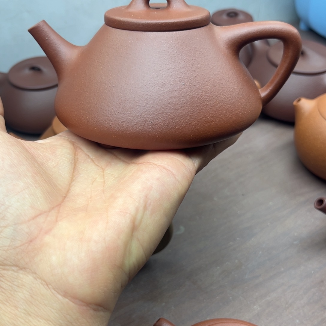 紫砂茶壶石瓢微瑕300cccc
