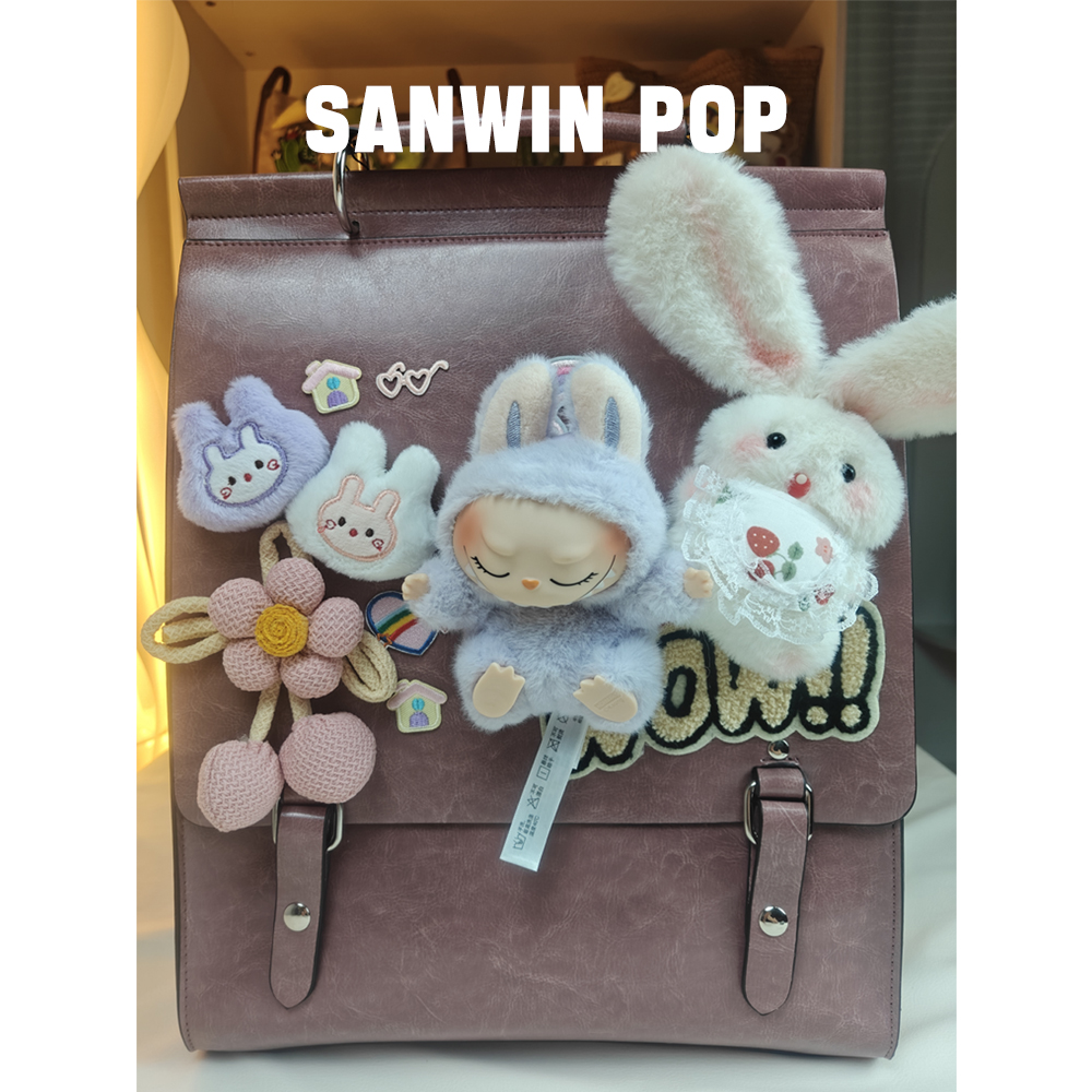 【大号双肩包IP端】SANWIN原创手工DIY包潮玩娃包