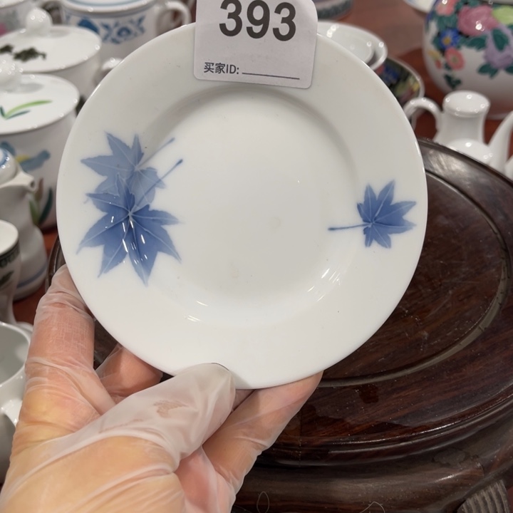 醴陵釉下高温瓷手绘12.5厘米