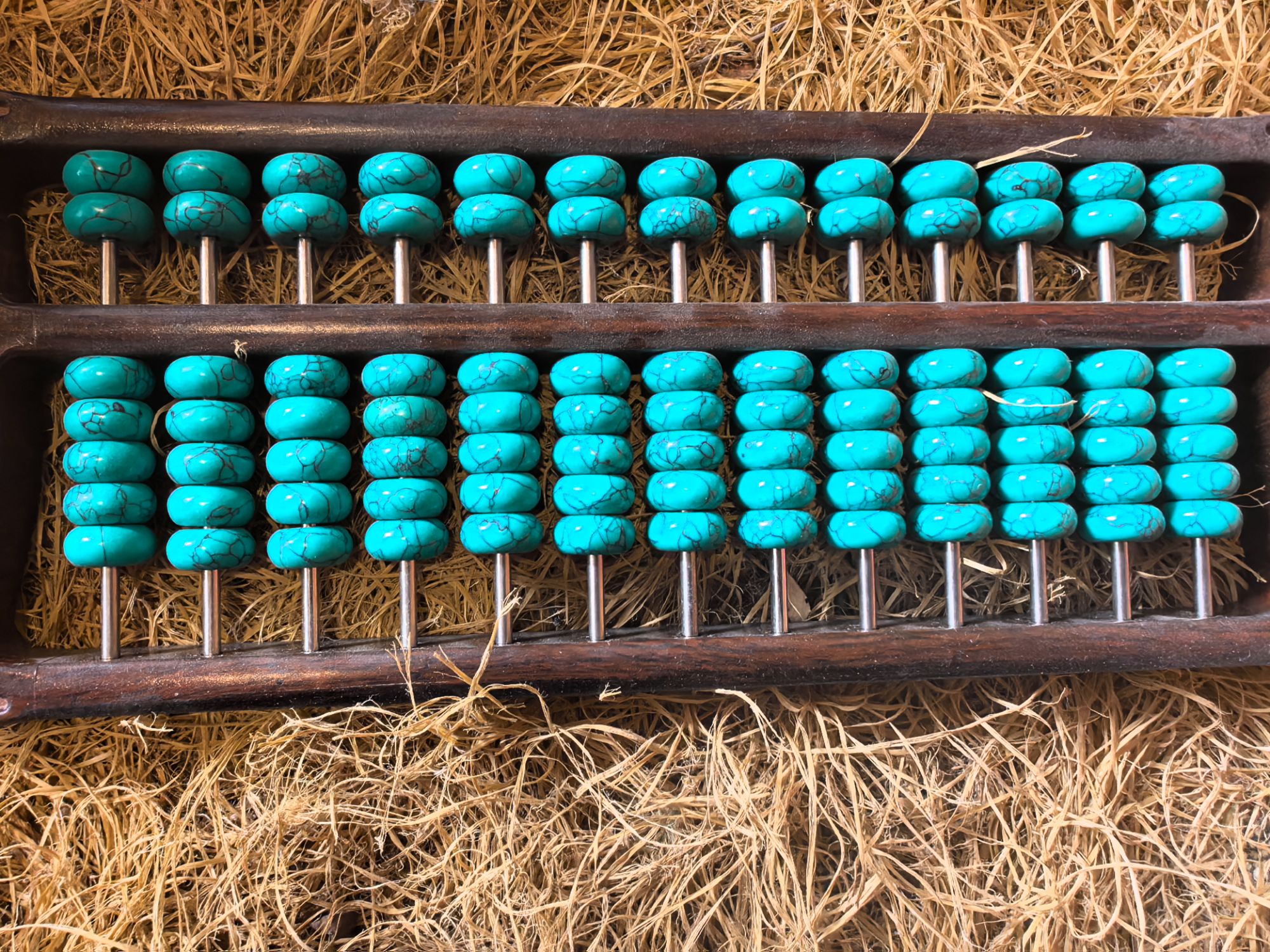 算盘一个（流水摆件）