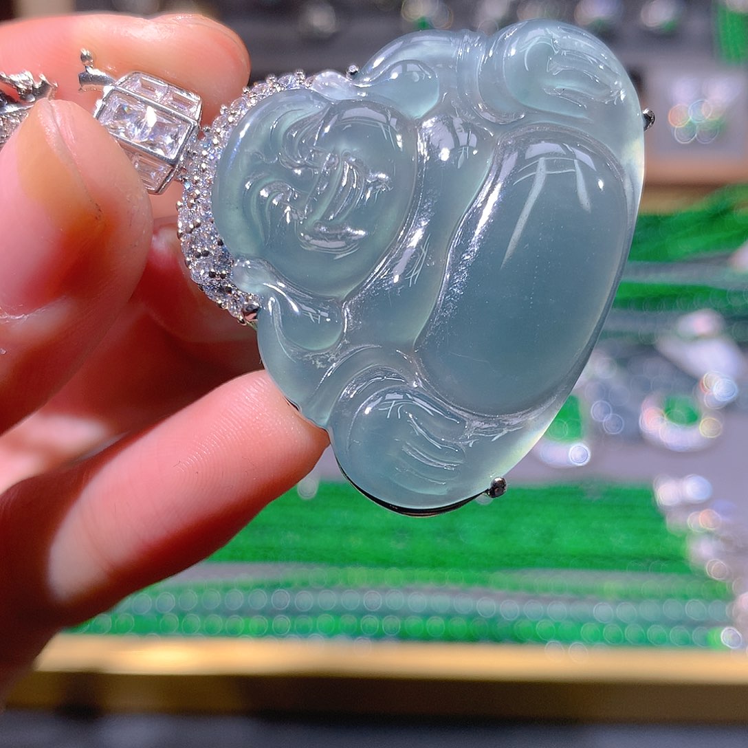 翡翠戒指未镶嵌天然翡翠