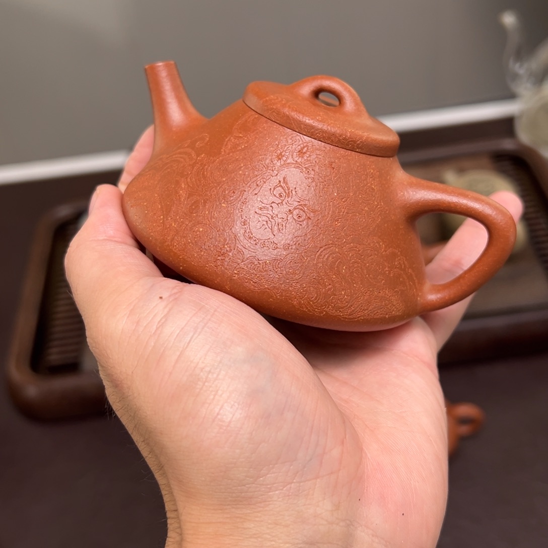 四***刻茶壶紫砂宜兴紫砂壶的制作