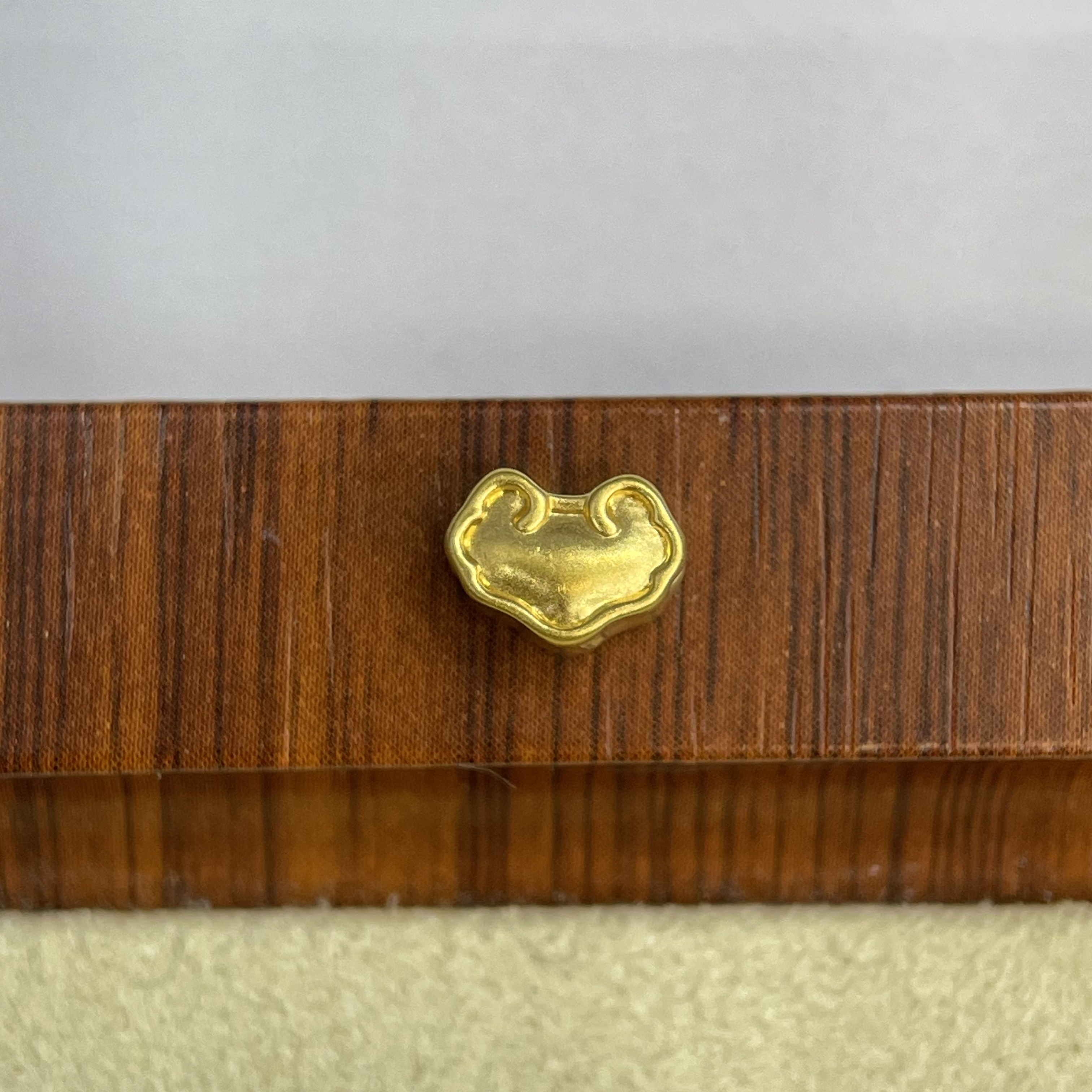 君潮黄金足金999迷你祥云锁包DP1820-0180