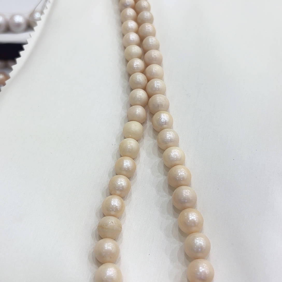 淡水珍珠未镶嵌项链9-11有核