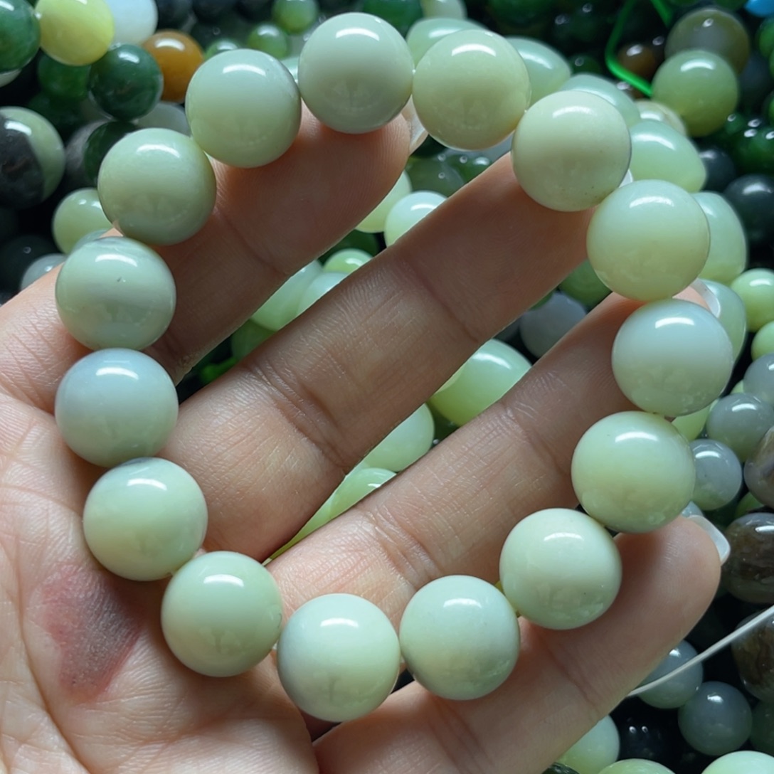 和田玉手链未镶嵌