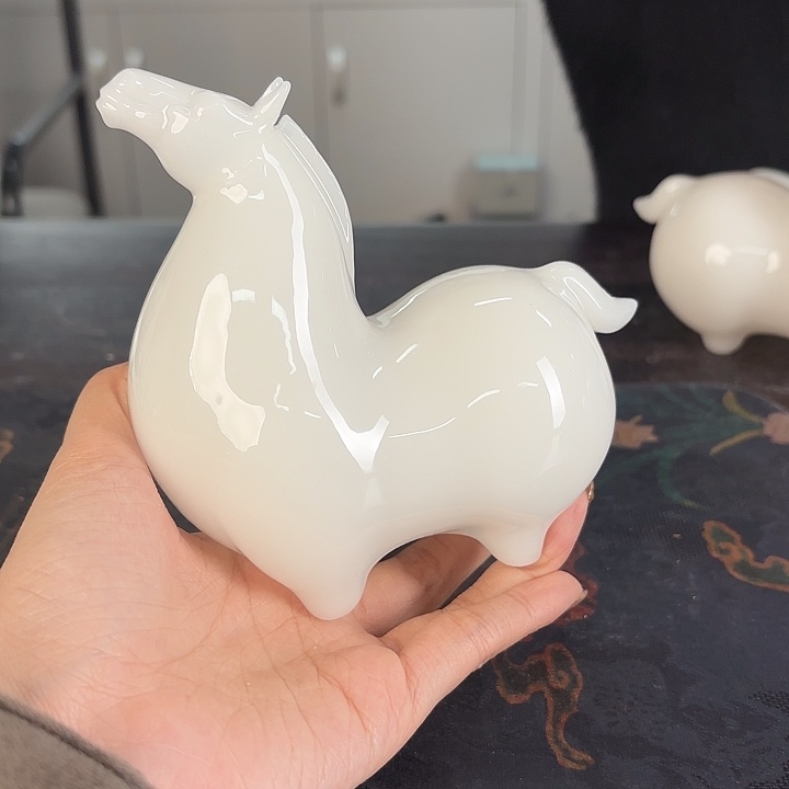 龙泉云间青瓷小米茶器