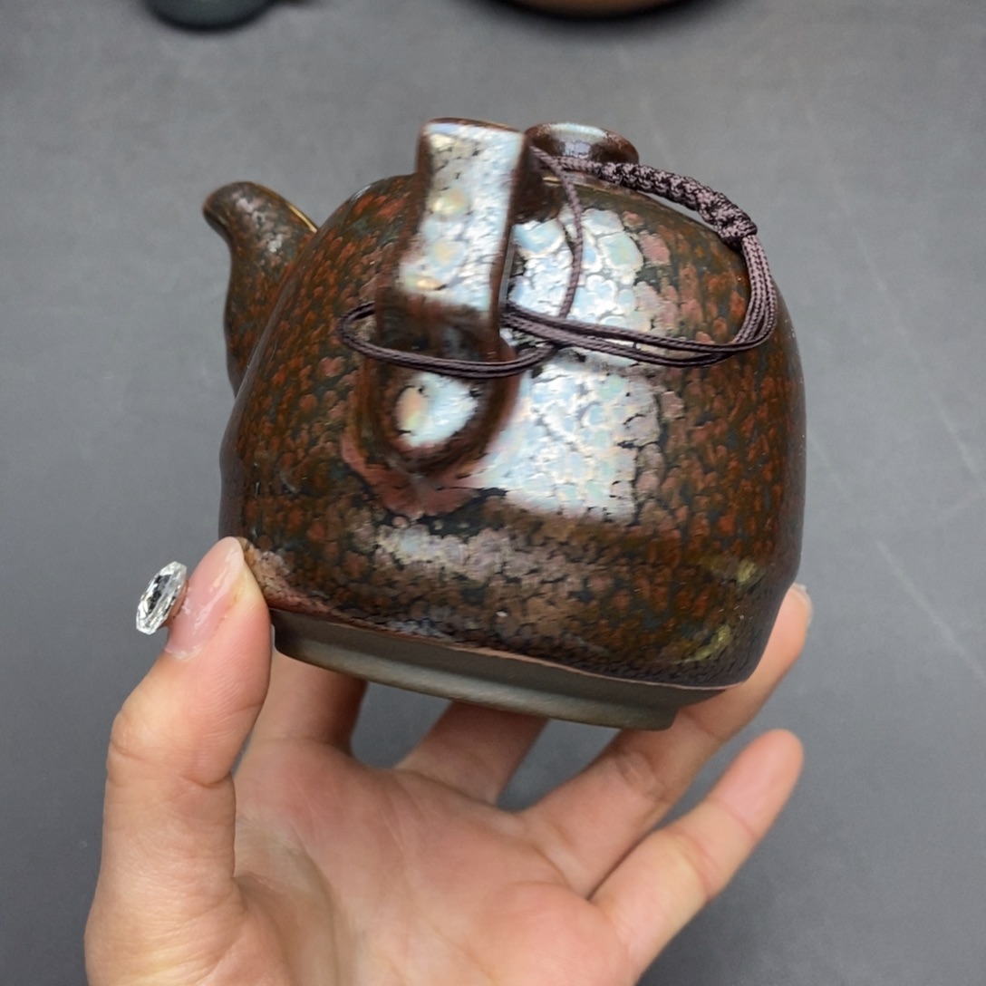 茶盏小敏建盏原矿铁胎