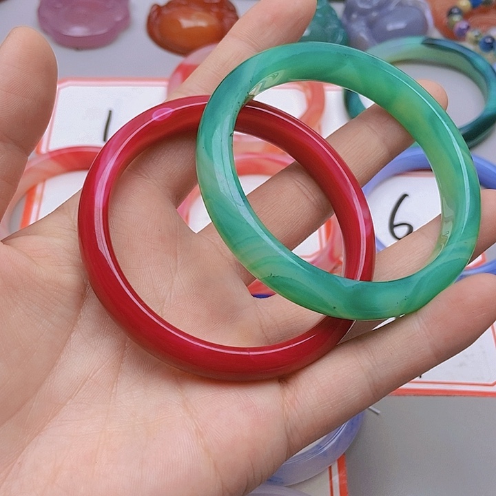 【闪购商品】玛瑙/玉髓未镶嵌珠宝半成品