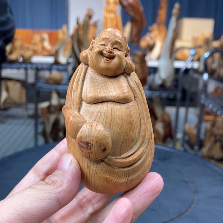 柏木（崖柏）手把件