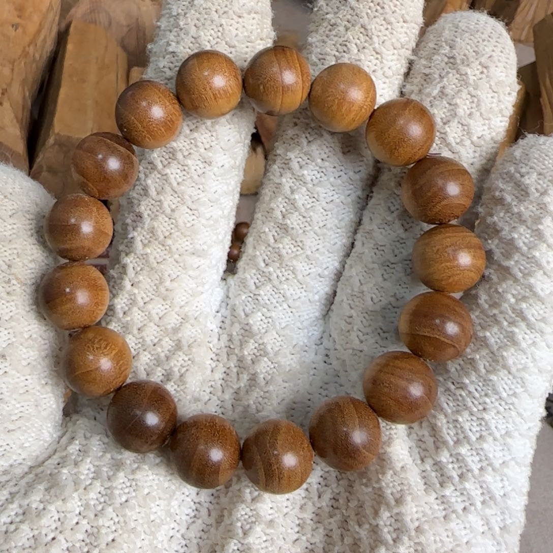 檀香木手串/手链12圆珠