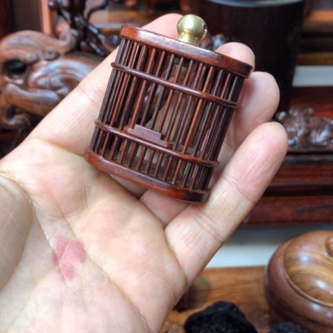 檀香紫檀（小叶紫檀）笼子