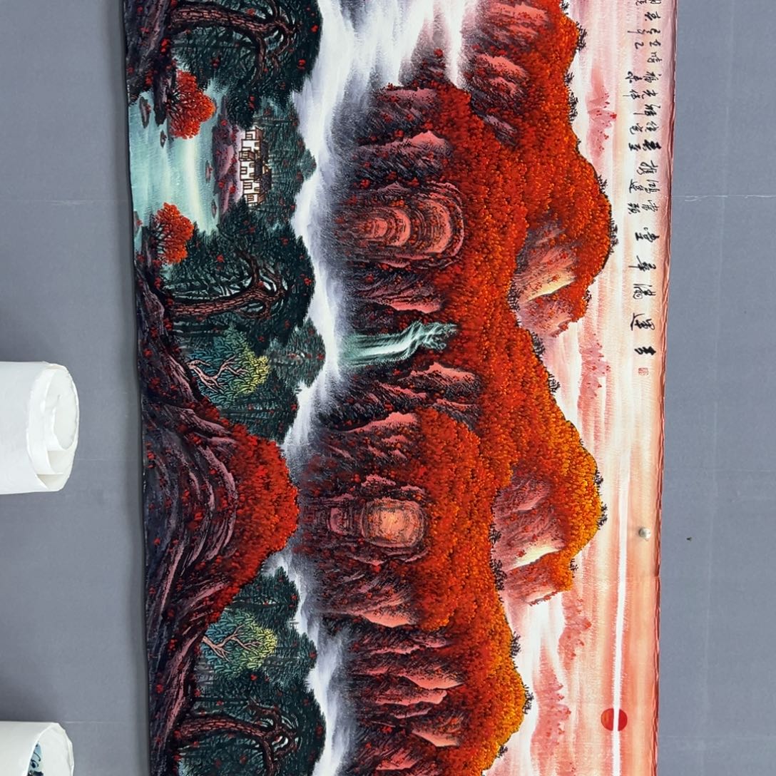 国画纯手绘字画宣纸