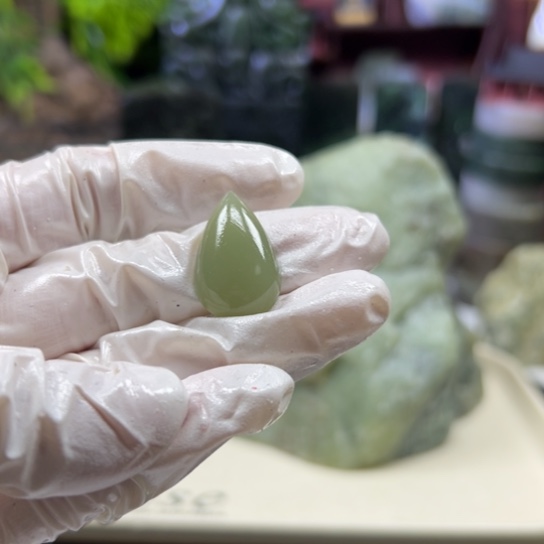 丹***哒和田玉未镶嵌挂件