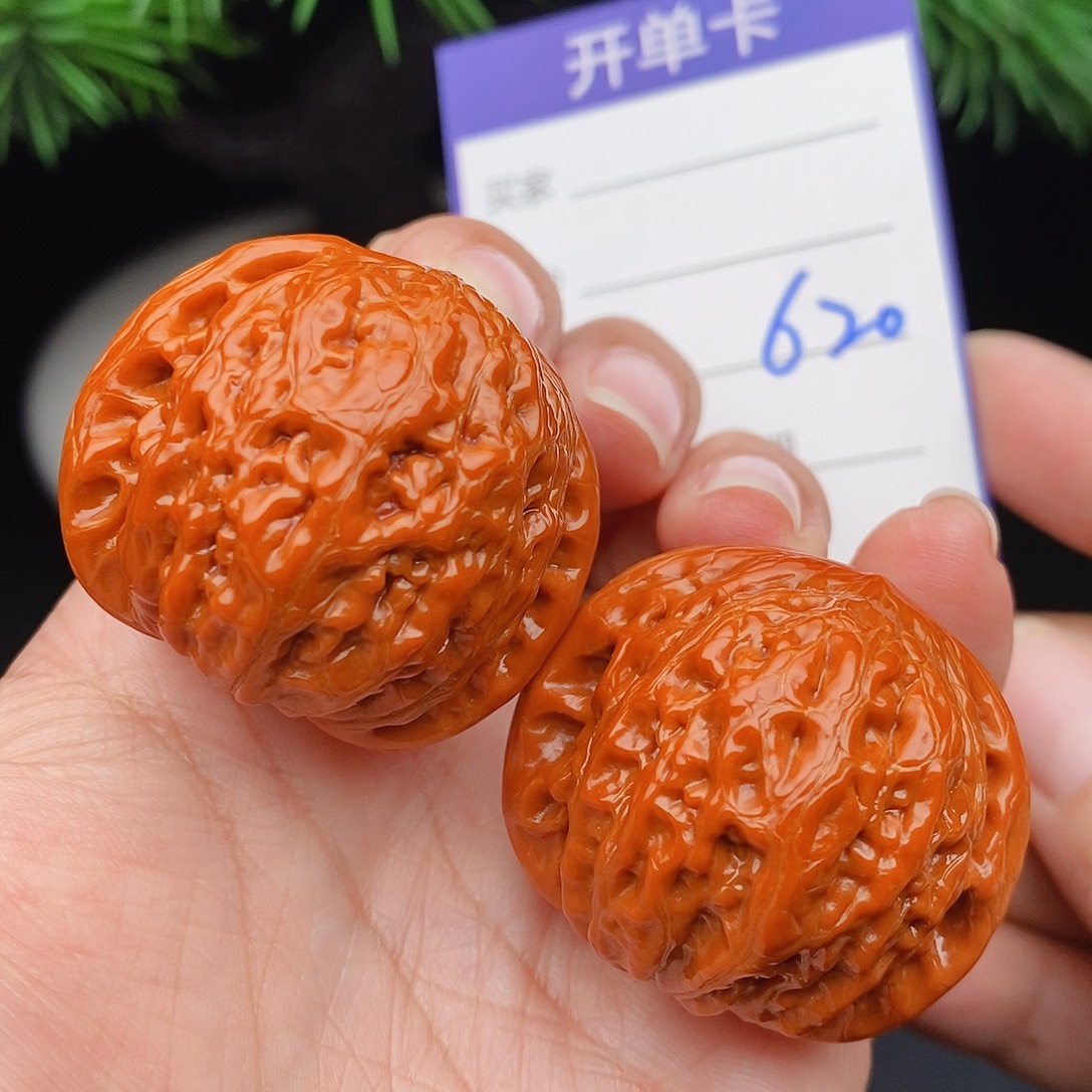 把件文玩核桃38铁锤620