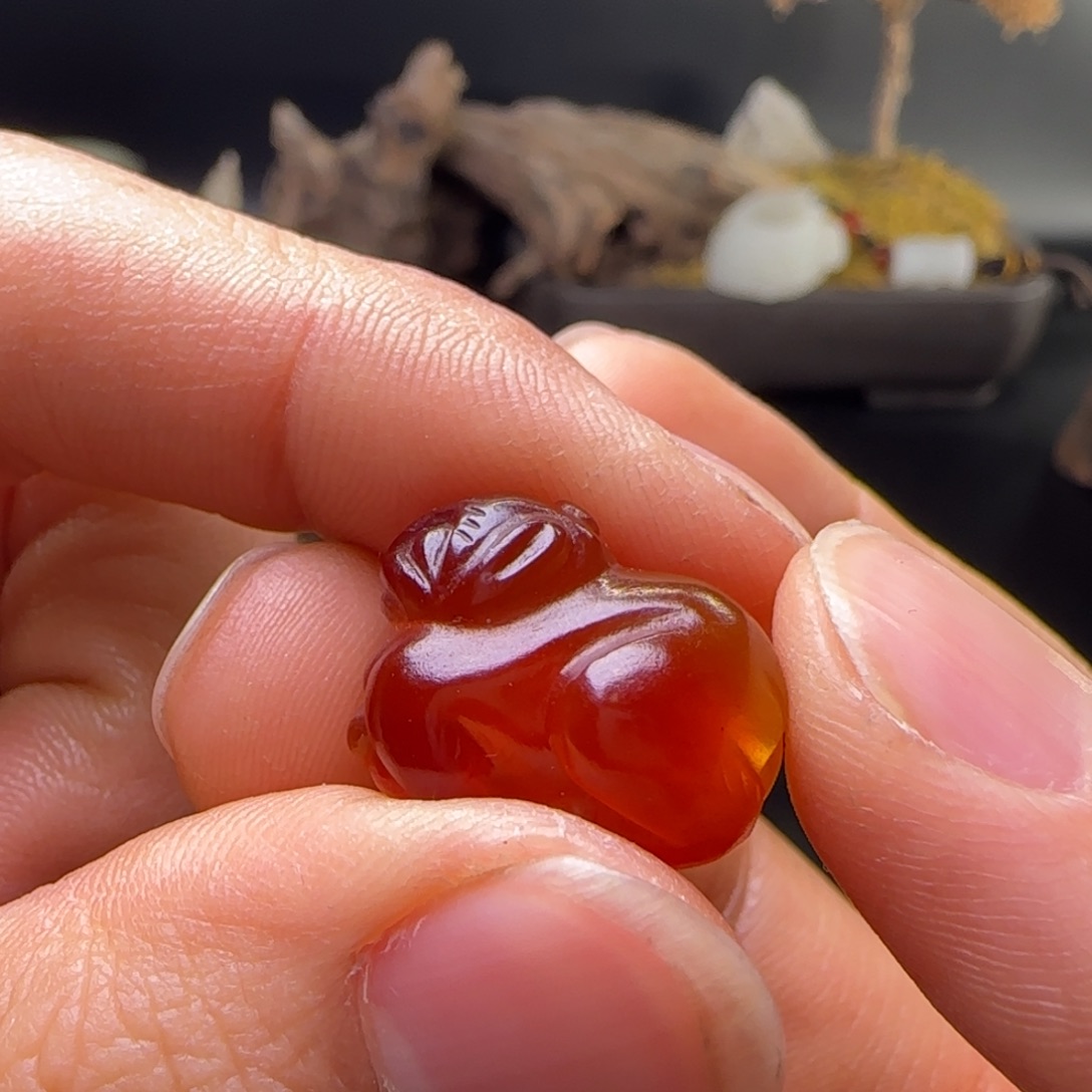 大***朝和田玉（糖玉）未镶嵌挂件