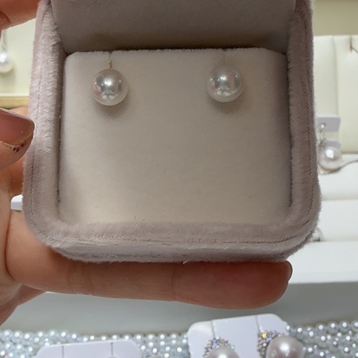 足银7-8mm正圆无暇a k福利no退换