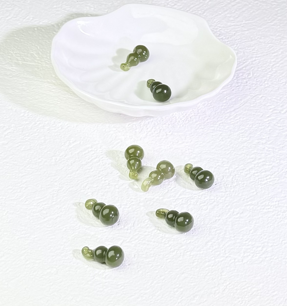 新疆和田玉葫芦吊坠（多样性发其一）