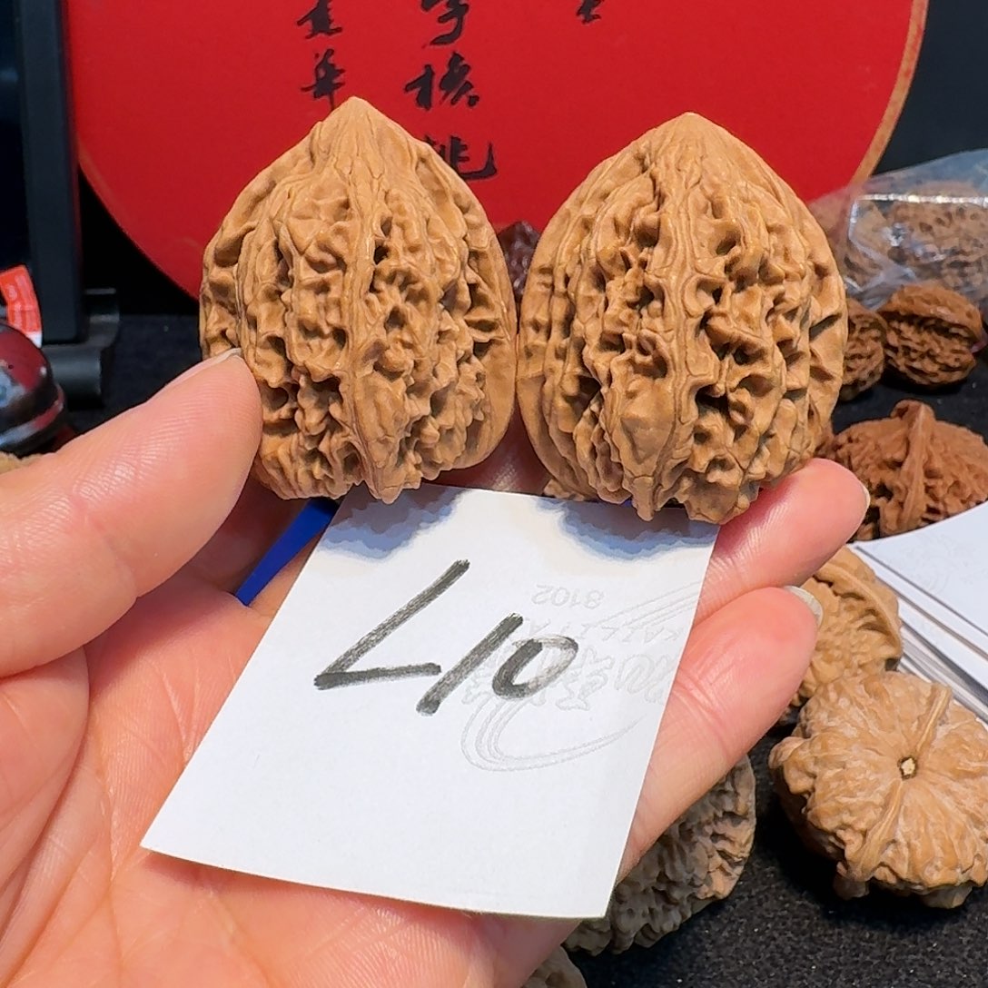 把件文玩核桃40老款鸡心