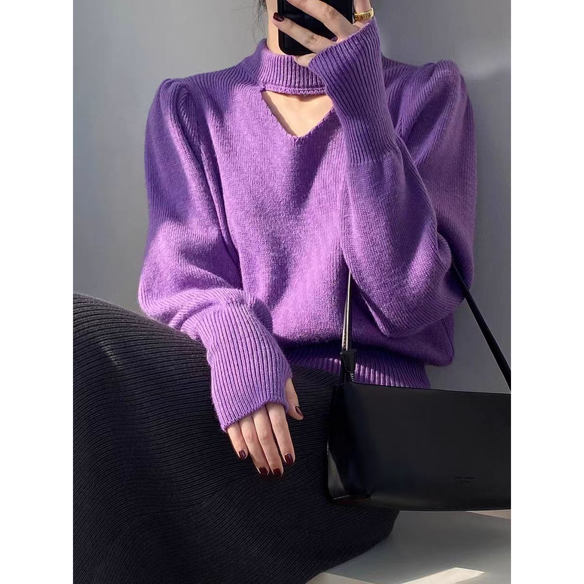 【龙哥专属】X1357003 时尚百搭休闲女士百搭线衣 2599