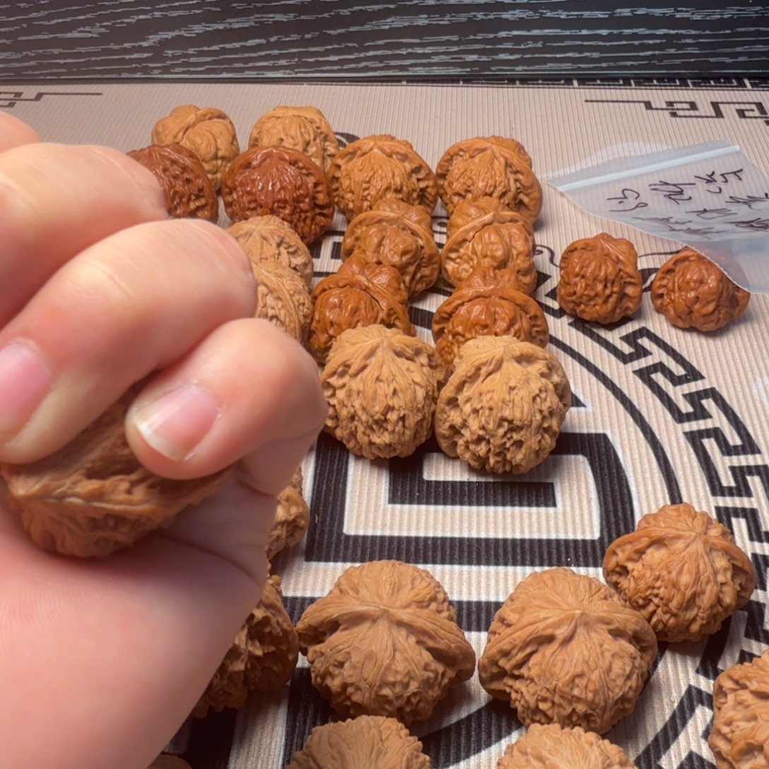 蛋***挞磨盘文玩核桃福袋