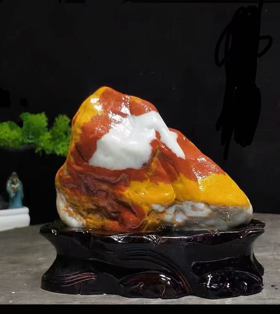 戈壁石彩石奇石精选摆件1