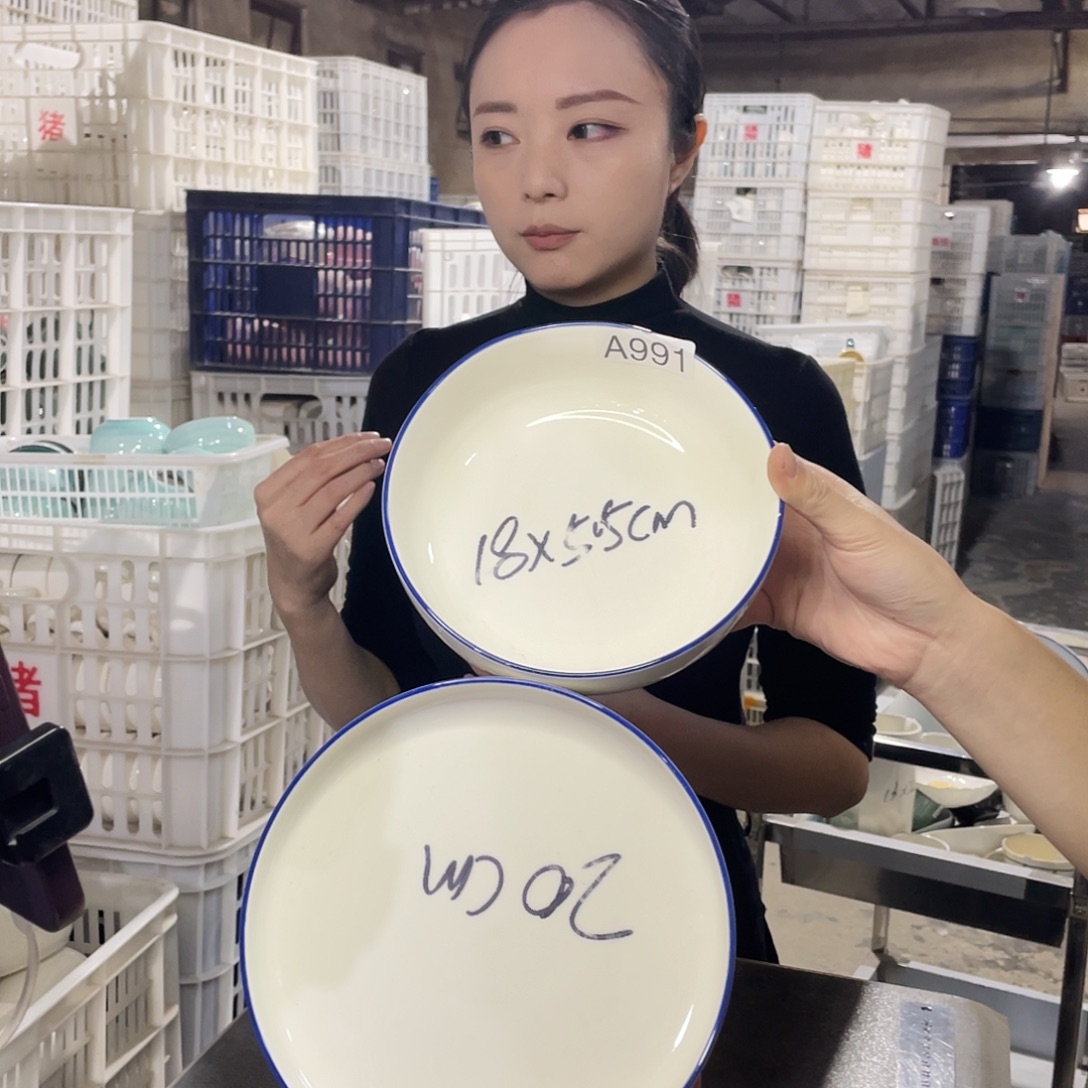 瓷片991          2碗2盘