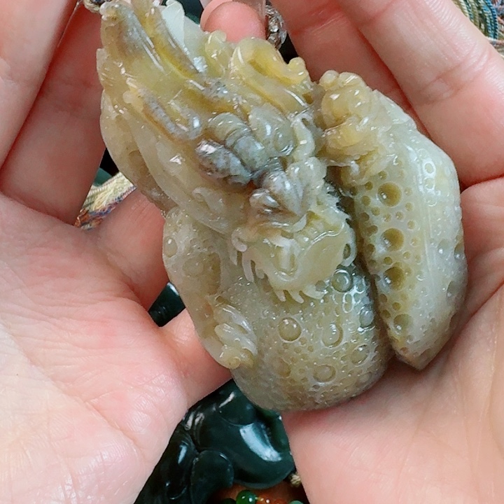 和田玉挂件未镶嵌