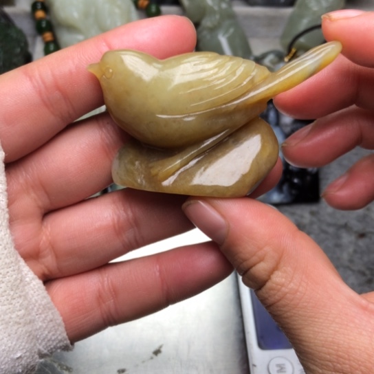 和田玉把件未镶嵌