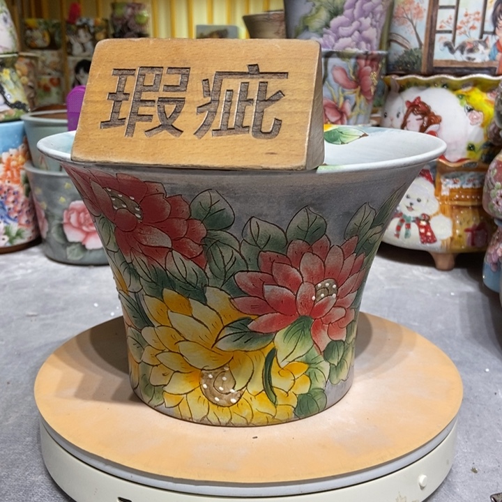 景德镇艺术手绘作品