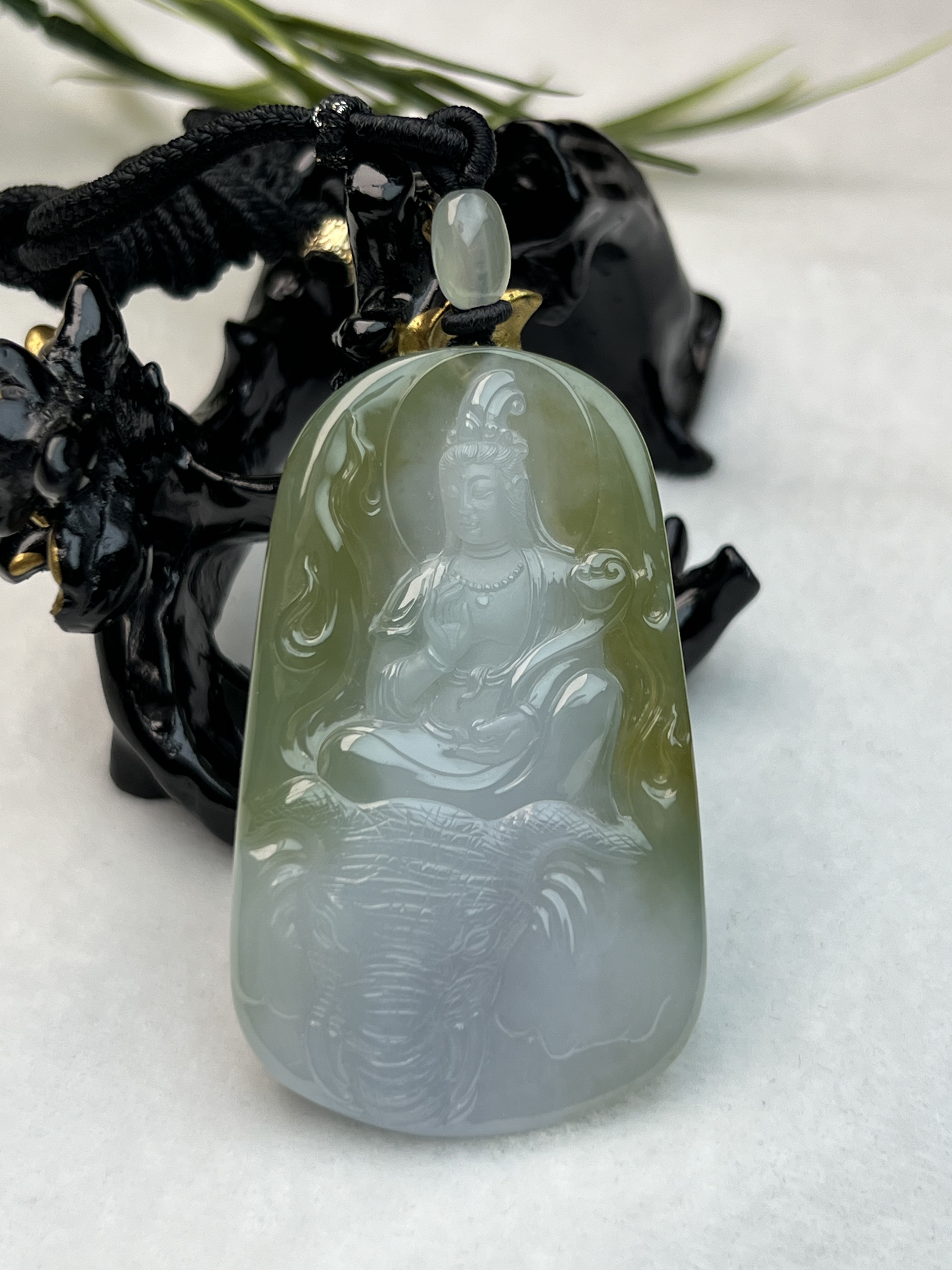 天然缅甸A货翡翠普贤