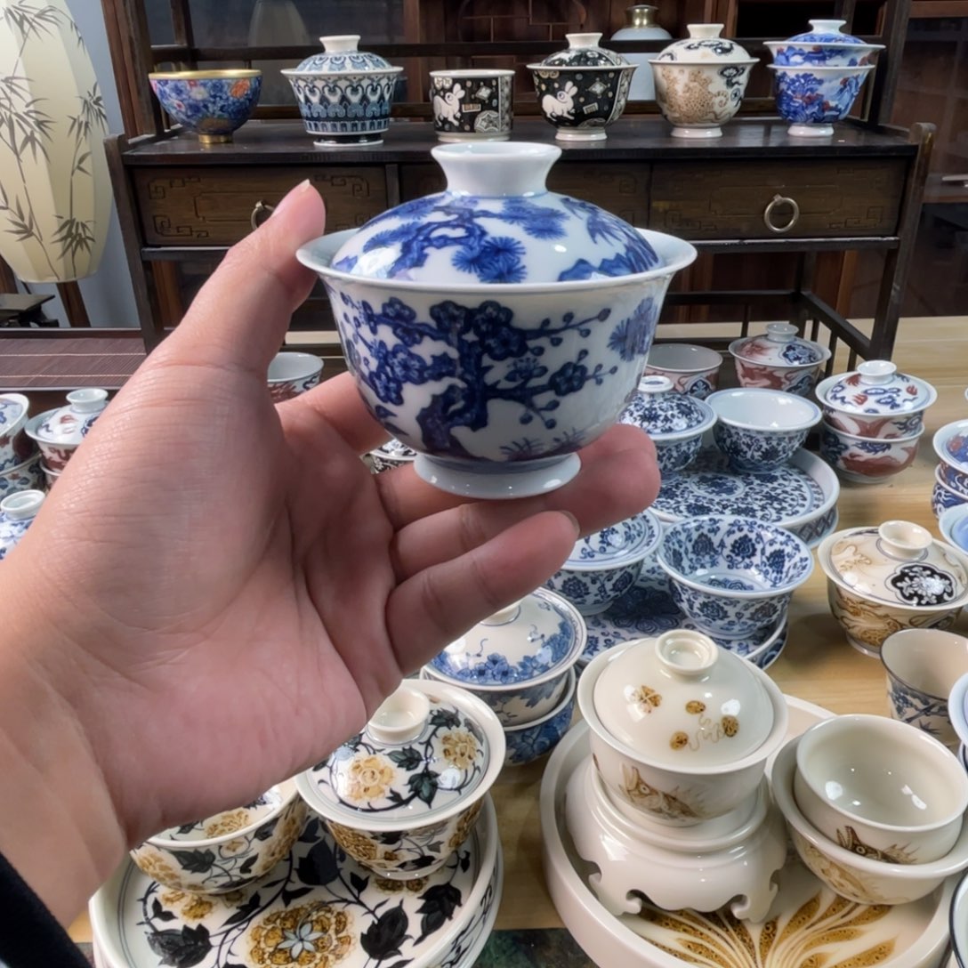 景德镇手工手绘茶具