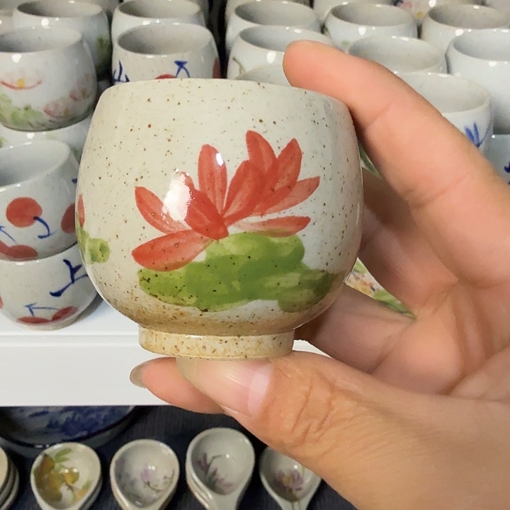 景德镇陶瓷手工手绘蛋蛋杯