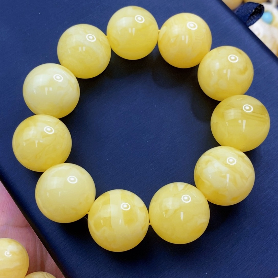 未镶嵌琥珀珠宝奇石尺寸22.4 mm