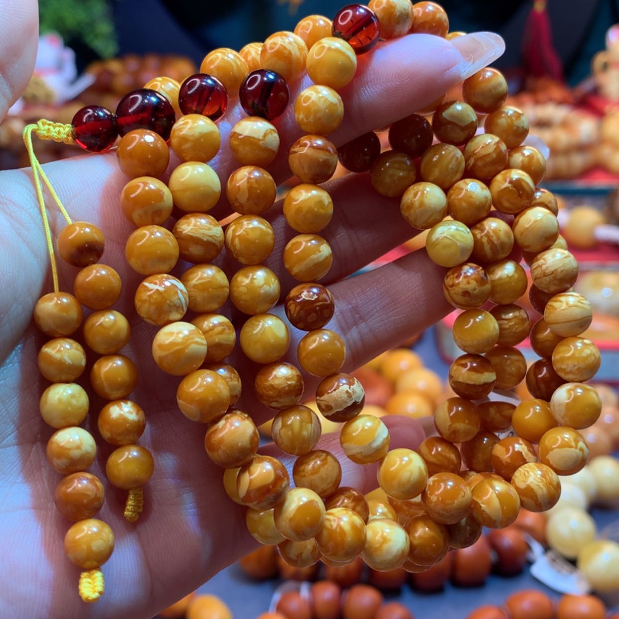 【闪购商品】蜜蜡手链未镶嵌蜜蜡手链