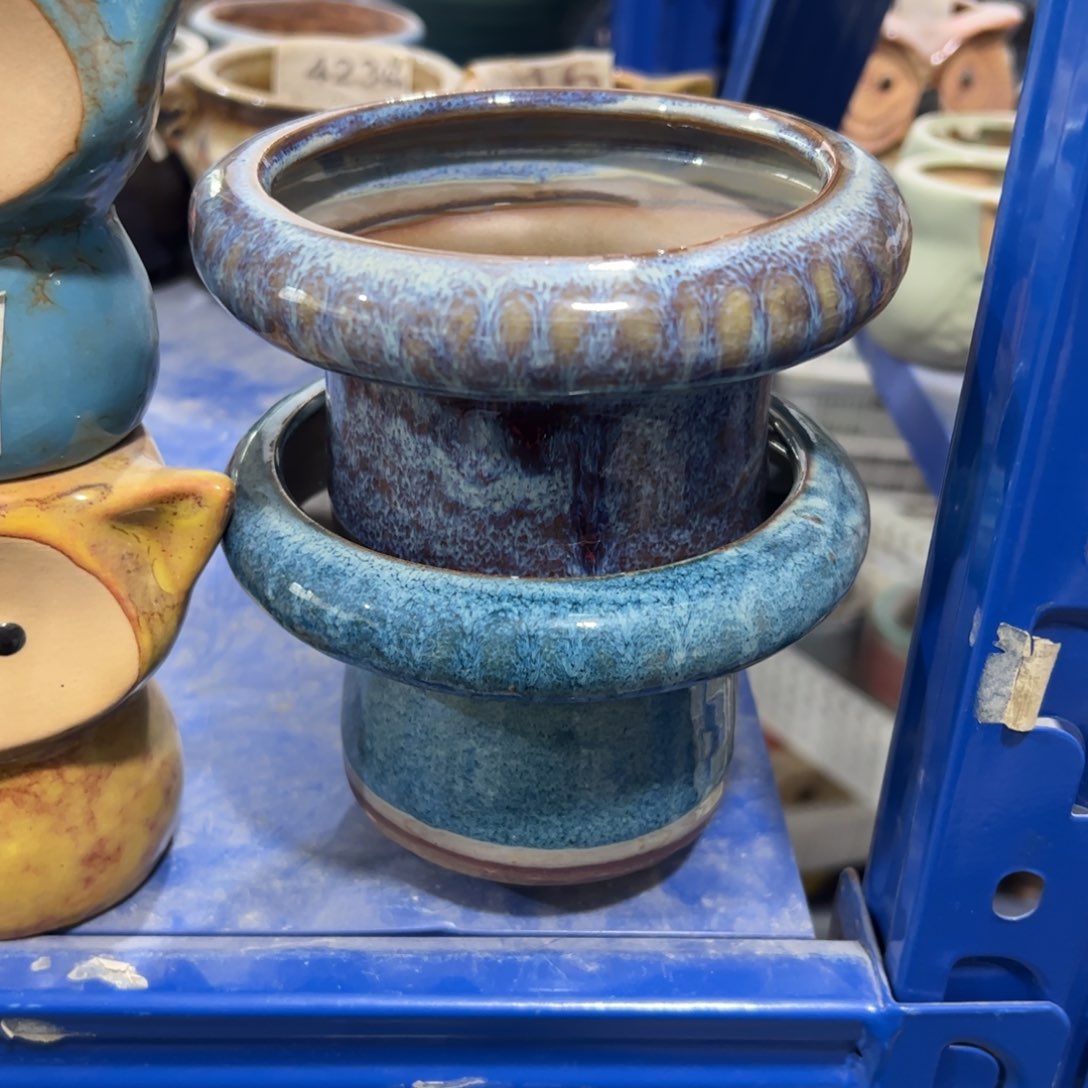 陶瓷陶瓷多肉花盆@@1166