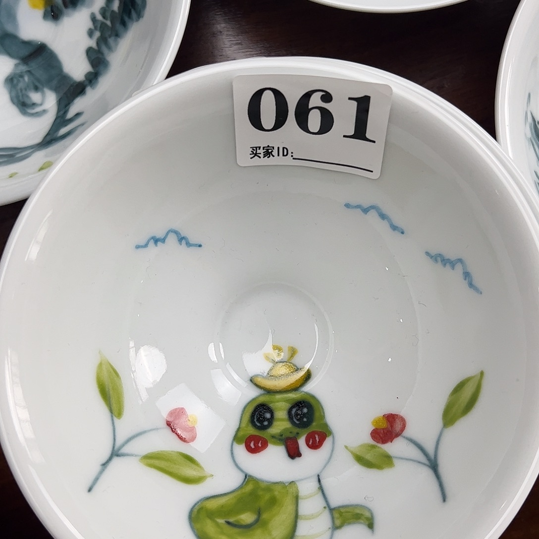 瓷片景德镇陶瓷手工手绘制作