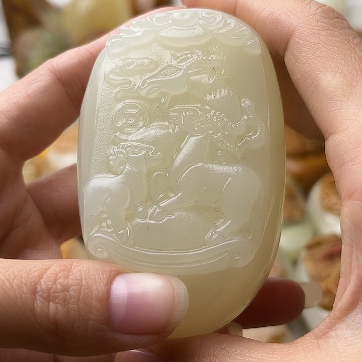 石材古青石不退换羊