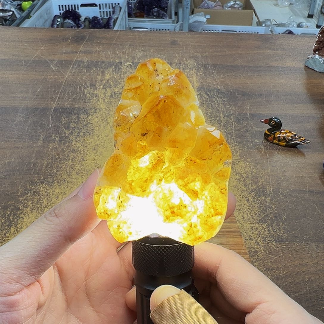 紫晶摆件未镶嵌晶体