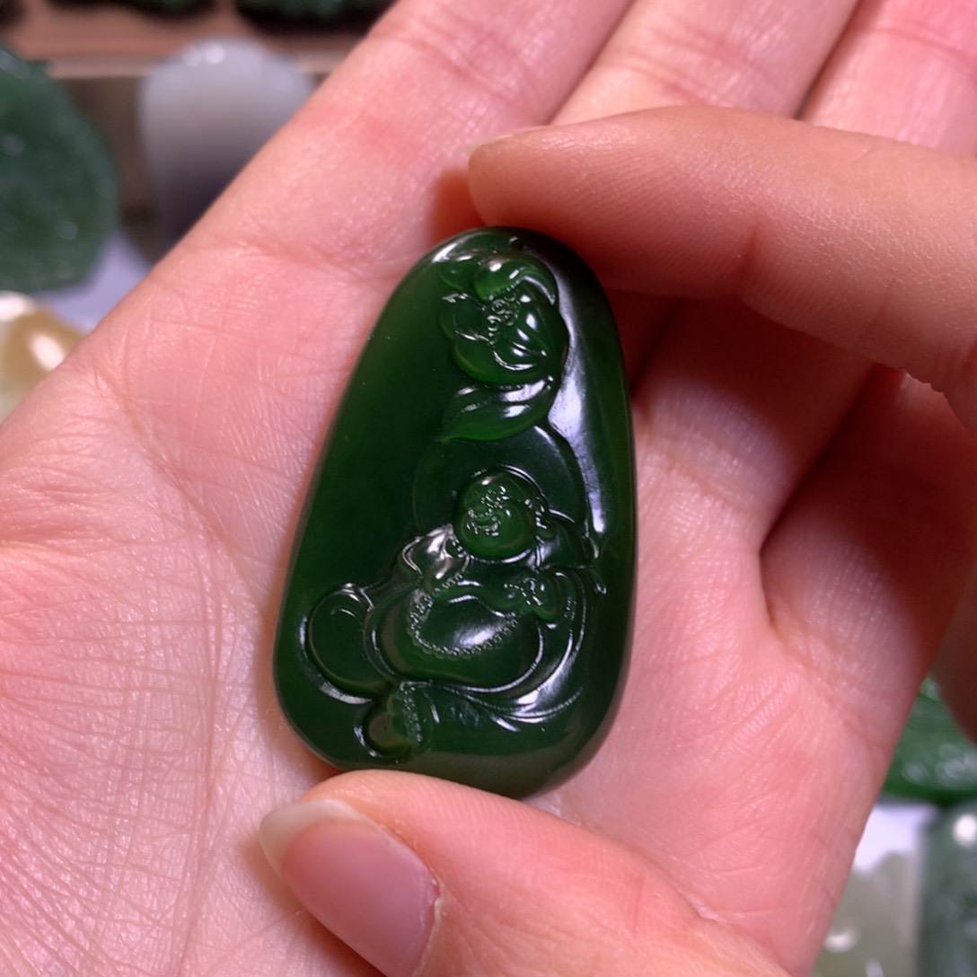 和田玉挂件未镶嵌