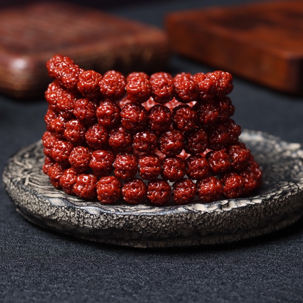 零瓣印尼机刷玉化小金刚108颗（无裂不金刚介意慎拍）