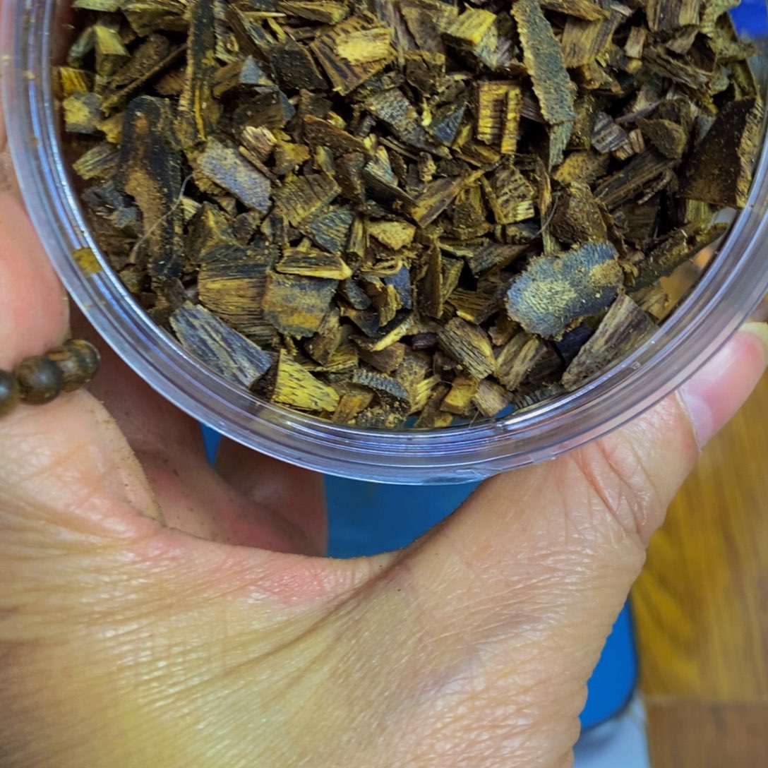 雯***材沉香碎屑沉香紫罗兰100克